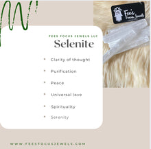 Load image into Gallery viewer, Selenite crystal Wand