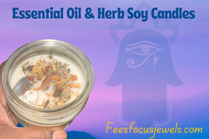 Soy Essential Oil & Herb candle
