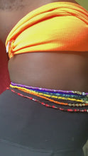 Load and play video in Gallery viewer, Chakra healing waistbeads
