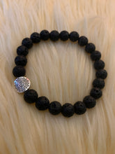 Load image into Gallery viewer, Unisex grounding lava stone bracelet
